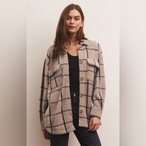 Z Supply Tucker Plaid Jacket
